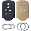2-Pack Click&Fit Silicone Key Fob Covers Compatible with Honda Civic