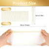 ShiningUU Hair Nets for Buns Invisible Blonde Elastic Edge Mesh