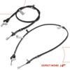 A-Premium Rear Driver and Passenger Side Parking Brake Cable Assembly