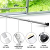 Sliding Door Security Bar, 16 to 51 Inch Adjustable Windows