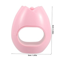 Outanaya Mini USB Nail Dryer Portable Rose Design UV Nail Lamp for Quick Drying Stylish Handheld Lamp for Single Finger Use for Manicures