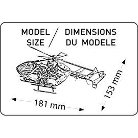 Heller 80379" Eurocopter UH-72A Lakota Model Kit, 1:72 Scale