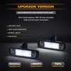 Gempro LED License Plate Lights Rear Tag Lamps for 2010-2014