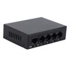 5 Port Ethernet Switch Professional High Speed 10 100Mbps Iron