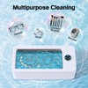 Cudinham Ultrasonic Jewelry Cleaner, 50Khz Professional Ring Cleaner with Digital