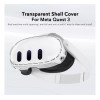 Estuchelandia Carcasa Dura Tpu Y Cristal Templado Para Oculus Meta
