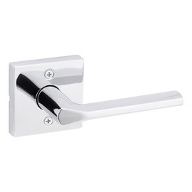 Kwikset Lisbon Non-Functioning Dummy Door Lever in Polished Chrome