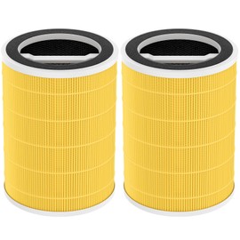 2-Pack P200S/P200 Pro Pet Care Filter for WELOV P200S/P200 Pro Air Purifier, 3-in-1 HEPA and High-Efficiency Activated Carbon Filter for Pet Hair, Dander, Pollen, Dust, Pet Odor