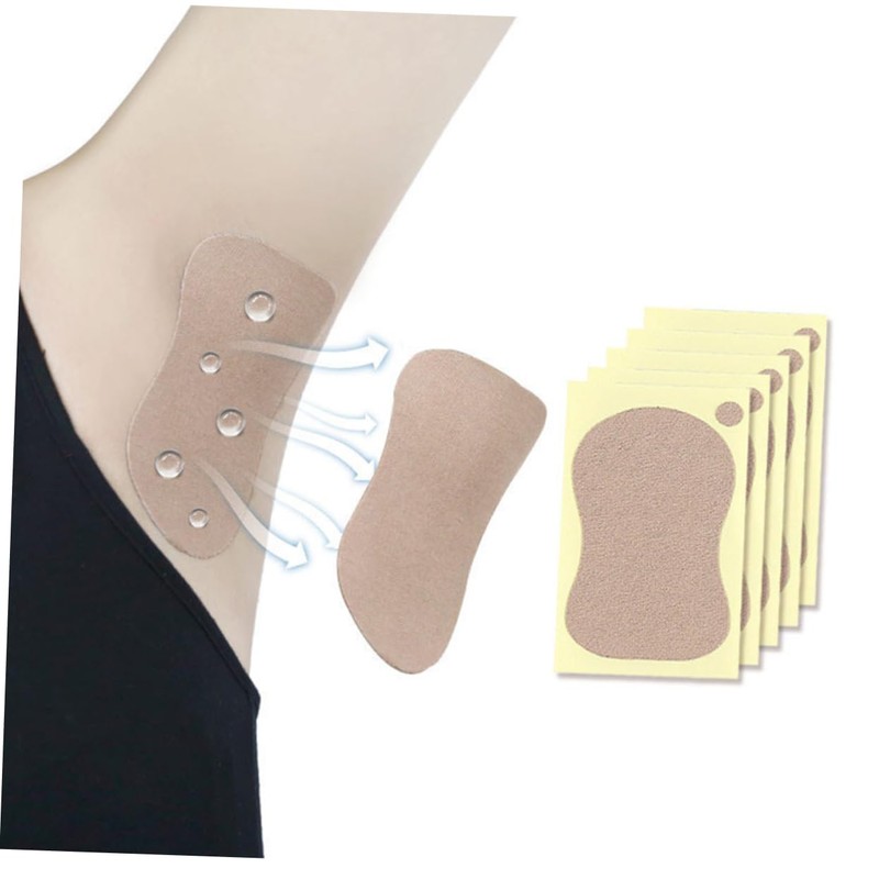 Beavorty 3sets Sweat Pad Undershirt Armpit Shield Stickers Breathable Comfortable