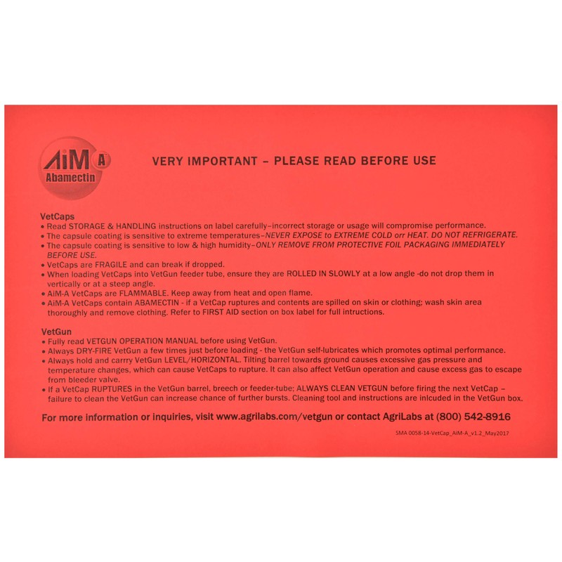 Agrilabs AiM-A Vet Caps 30ct 30CT