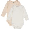 Müsli by Green Cotton baby girl base layer, Balm Rose/Balm