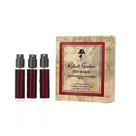 Robert Graham Collectors Traveler Refill - Courage 3 X 0.25 oz EDP Spray Mens...