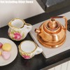 Odoria 1/12 Miniature Copper Kettle Dollhouse Decoration Accessories