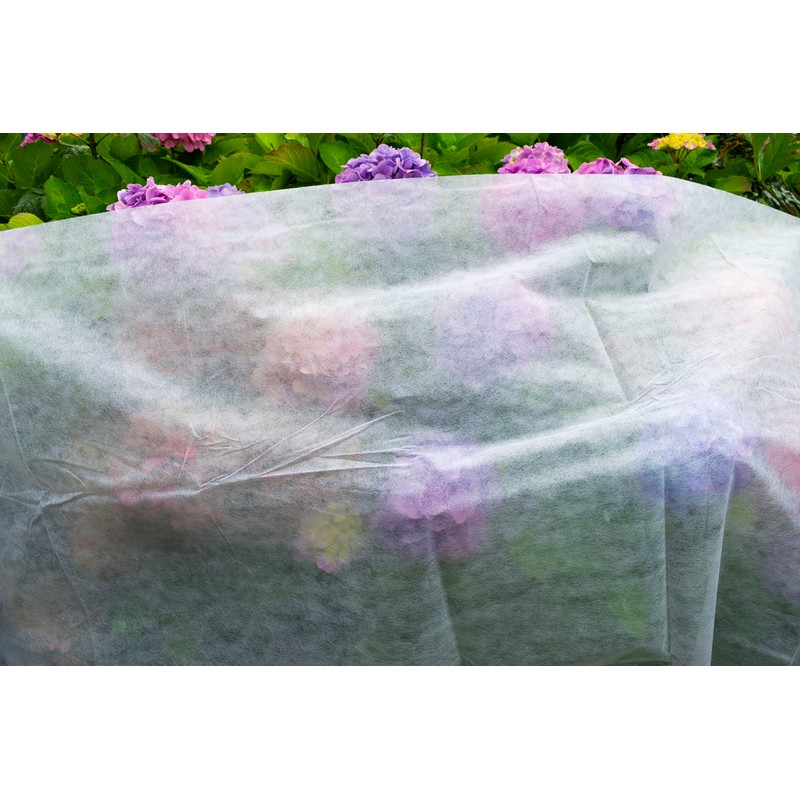 Plant protection re usable fleece blanket,protects from frost rain wind
