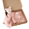 Livella Cuddly Blanket "Fox" with Socks - Pure Organic Cotton