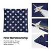 AEIOAE 4th of July Decorations Pillow Covers 18x18 Inch Set