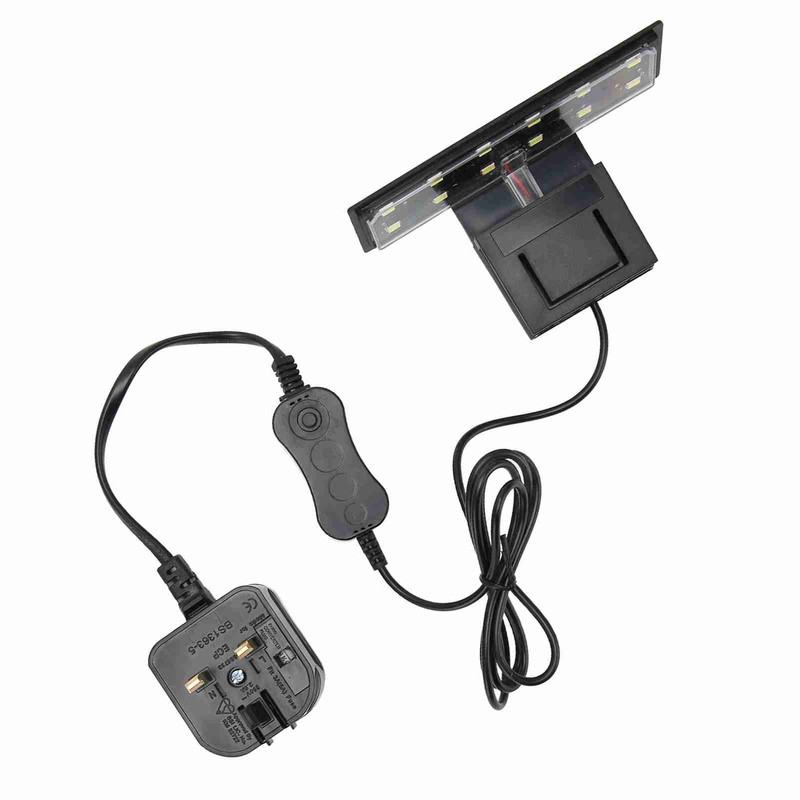 Aquarium Clip On LED Light Mini Super Bright White Light
