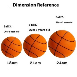 Indoor Silent and Silent Basketball Shooting Training for Children with Ball Delivery Frame and Net Pocket for Interactive Play - size: The size 5 ball is 21 cm in diameter