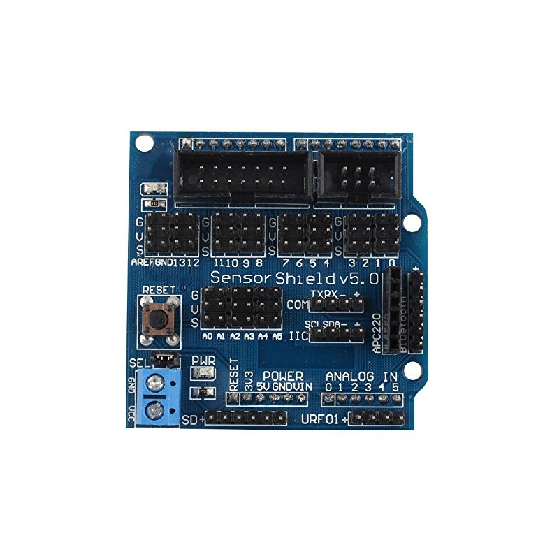 HALJIA Sensor Shield V5.0 Expansion Board Compatible with Arduino UNO