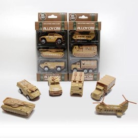 Artbox The Sweet Military Alloy Tank Helicopter Car Model Mini Car / /더스위트 밀리터리 알로이 탱크 헬리콥터 자동차 모형 미니카