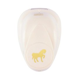 Vaessen Creative Craft Paper Punch - Horse - 1,2 x 1,3 cm - Circle Cutter for Crafting and Card Making