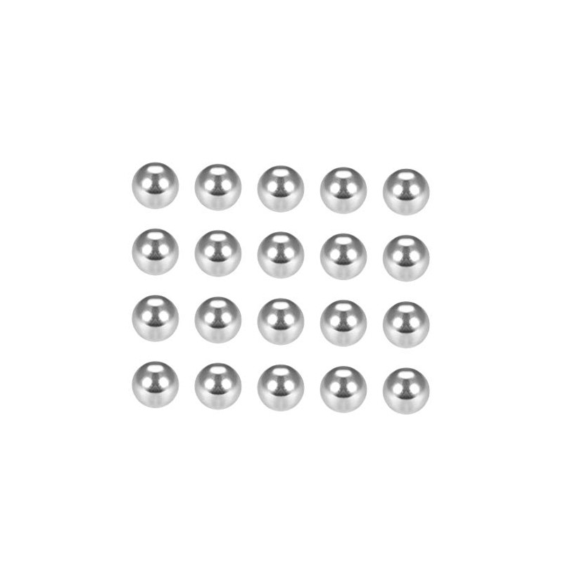 sourcing map 100pcs 5/32 Inch Precision Chrome Steel Bearing Balls
