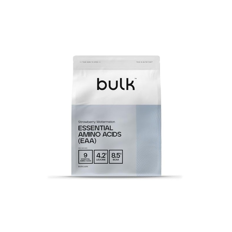 Bulk Bulk Pure Essential Amino Acid Powder, Strawberry and Watermelon,