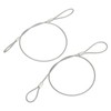 2Pcs Emergency Hood Release Cable Kit RP604802 Replacement for Corvette
