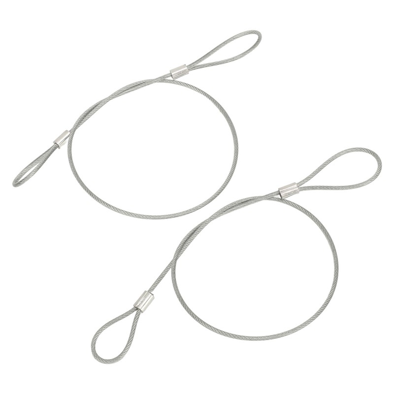 2Pcs Emergency Hood Release Cable Kit RP604802 Replacement for Corvette