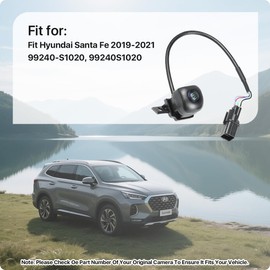 99240-S1020 Rear View Camera for Hyundai Santa Fe 2019 2020 2021, OE Backup Camera Replaces 99240S1020 by GreenYi