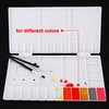 Shappy Watercolor Palette 33 Compartments Folding Paint Tray with 28