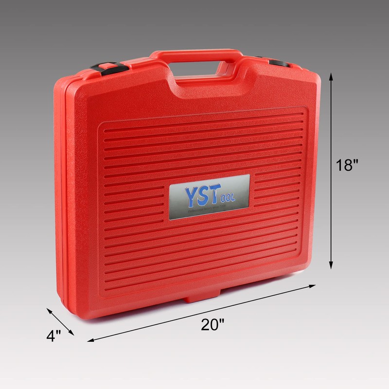 YSTOOL Radiator Pressure Tester Pneumatic Vacuum Type Purge Refill Kit