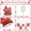 8 Pcs Valentine's Day Place Card Holder Valentines Table Centerpiece