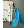 Pretty Litter Set of 2 Pretty Litter Feather Teaser w/Bells
