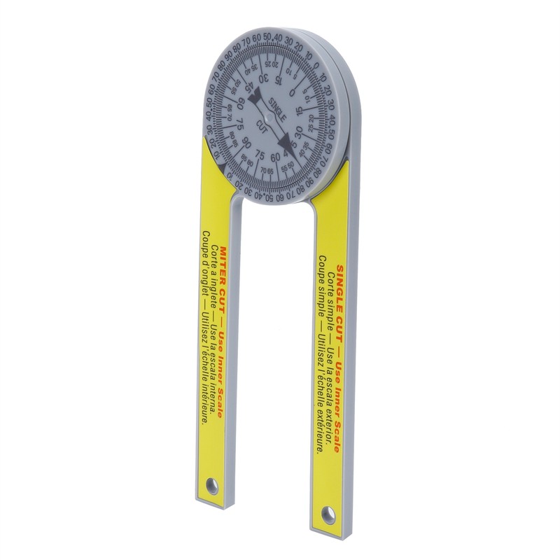 Miter Saw Protractor Portable Calibration 3-Dimensional Goniometer Angle Finder Tools