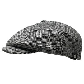 WEROR WEROR-10.1 Men's & Women's Flat Cap - grey/black