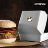 Beef Food Labels 1000 pcs | 1" Dot Blank Sticker
