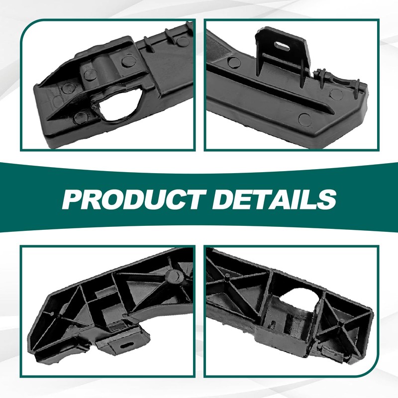Front Bumper Bracket Support Set - Left & Right Pair