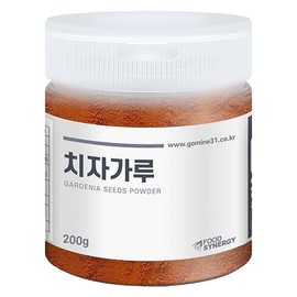 고미네 치자가루 국산 용기, 200g, 1개 Gomine Cheongju Powder, Domestic, 200g, 1 Piece