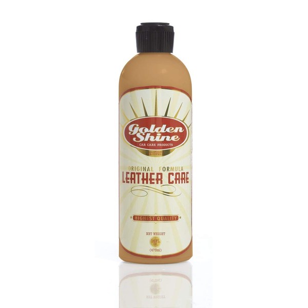 GOLDEN SHINE Leather Care, 16 Ounce Bottle 15016 Automotive Interior