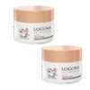 Logona Natural Firming Moisturizing Cream 50ml Set of 2 Rose