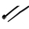 Pack of 100 small cable ties (Black) approx 100mm