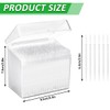 1100Pcs Dental Picks Plastic Toothpick Oral Hygiene 2 Way Interdental