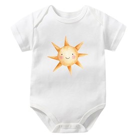 Love Art Lux Newborn Girl Boy Outfits - New Mummy Gifts, Baby Bodysuit Organic Cotton Onesie, Newborn Baby Essentials, GOTS Certified (9-12 Months)