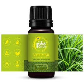 Generic 100% Pure & Undiluted Vetiver Essential Oil for Aromatherapy & Topical Use - Sourced Directly from India 10 ml