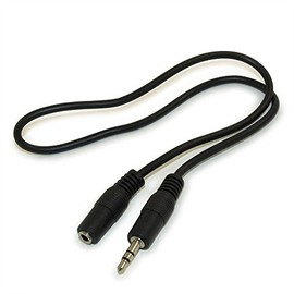 Electronics123.com, Inc. 1.5ft 3.5mm Mini-Stereo TRS Male to Female Speaker/mp3 Extension Cable