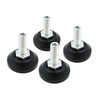 Design61 4 x Adjusting Feet, Diameter 30 mm, M8 x