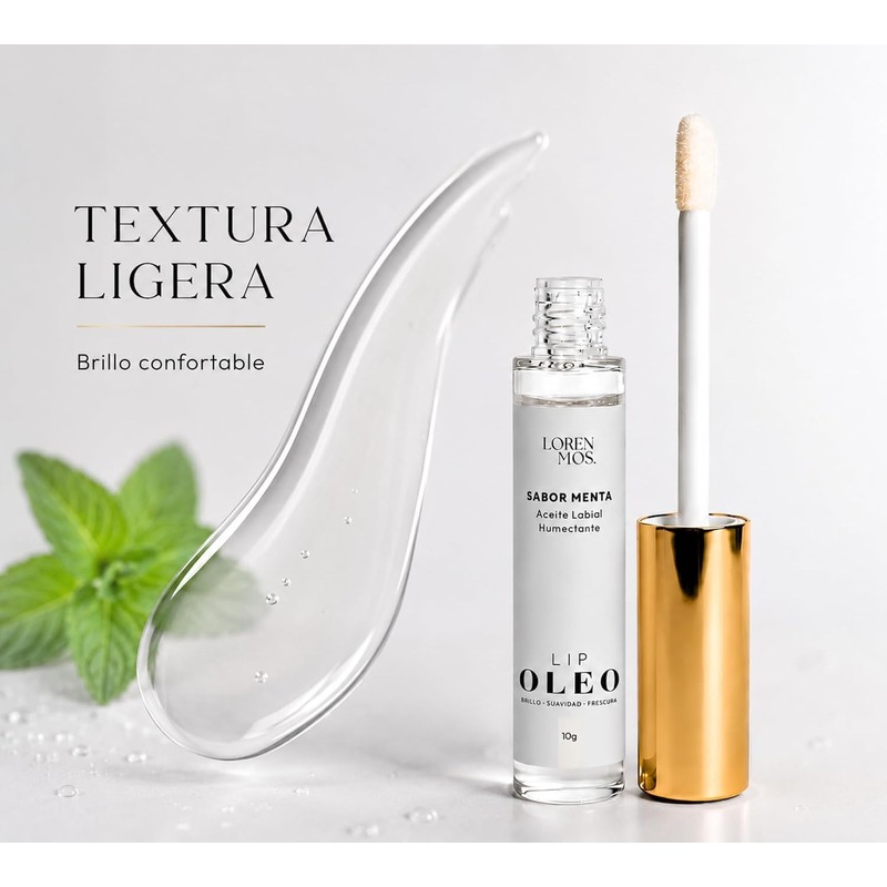 LIP OLEO Menta 10 g – Aceite Labial Transparente con