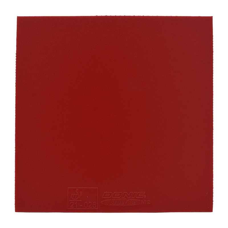 Donic Bluefire M2 Table Tennis Rubber (Red, Max)
