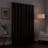 ECLIPSE Kendall Modern Blackout Thermal Rod Pocket Window Curtain for